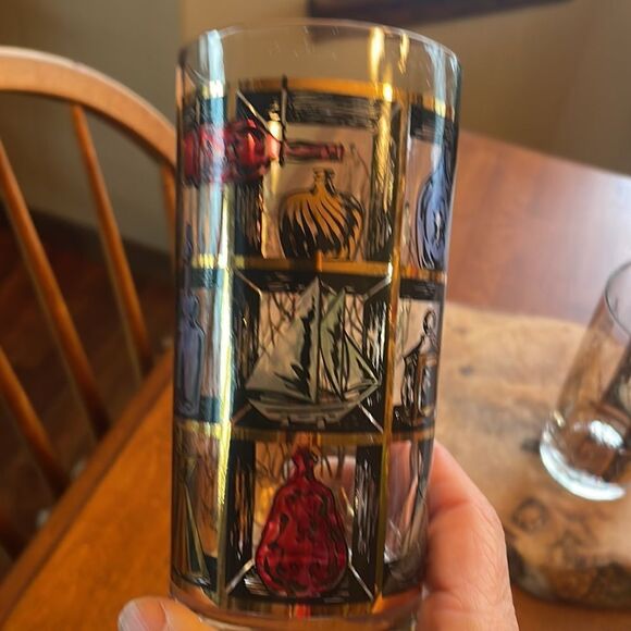 EUC Nautical Themed Highball Glasses - Picture 4 of 8